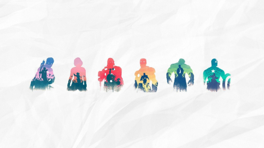 Minimalist Avengers Wallpapers
