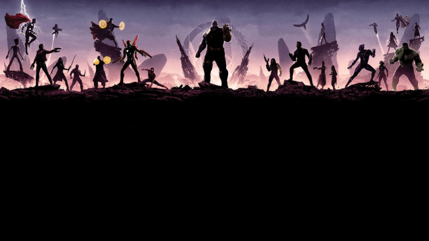 Minimalist Avengers Wallpapers