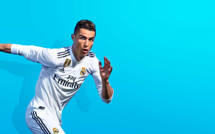 Cristiano Ronaldo FIFA 19 Game 4K Poster