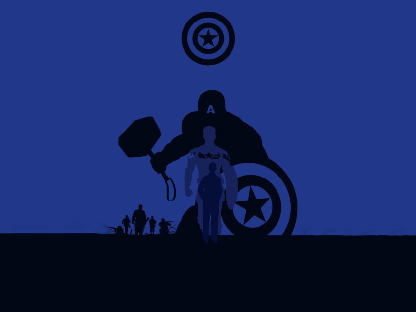 Minimalist Avengers Wallpapers